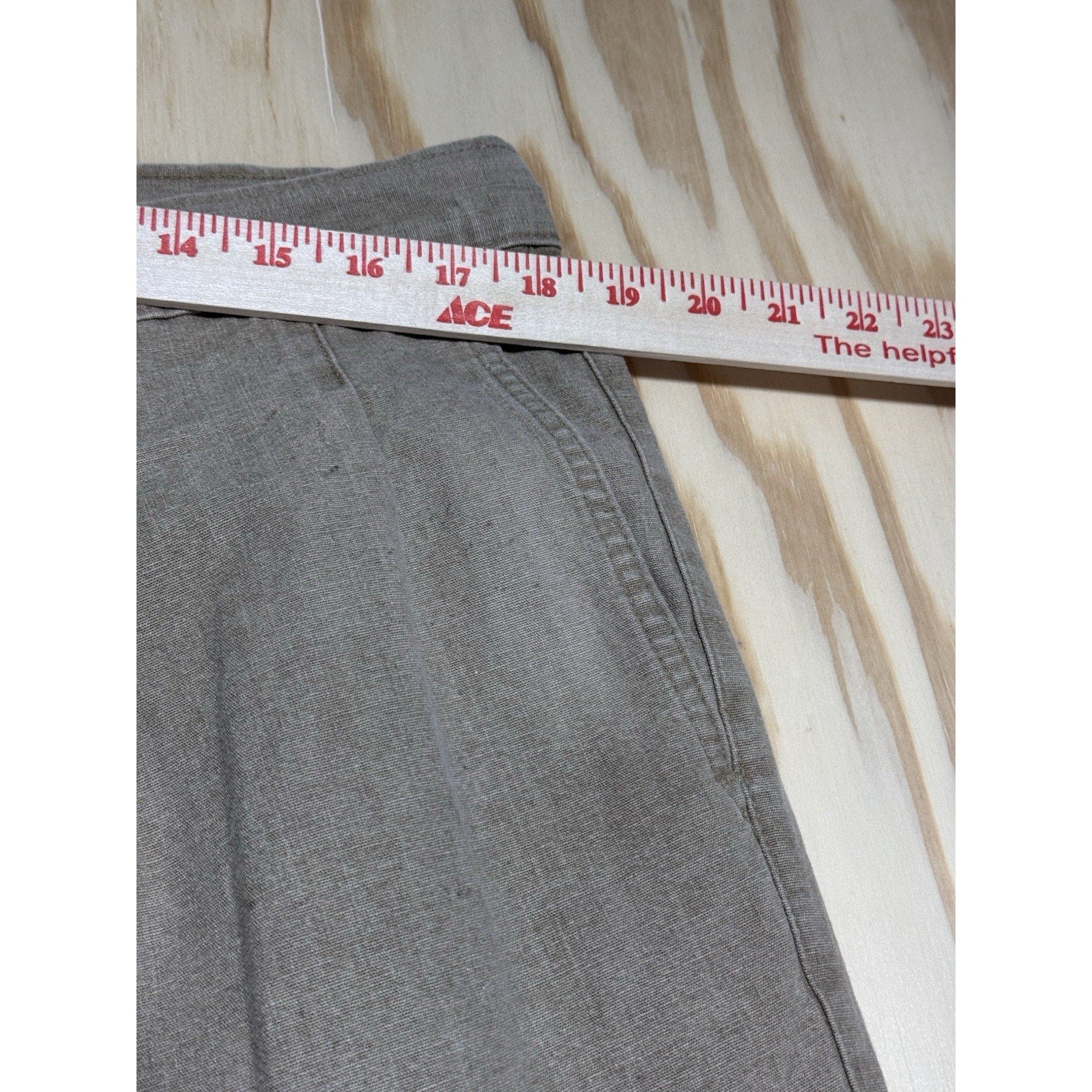Vintage WPM Men’s Pleated Pants 38x30 Beige Tan Tapered Casual Trousers USA Made