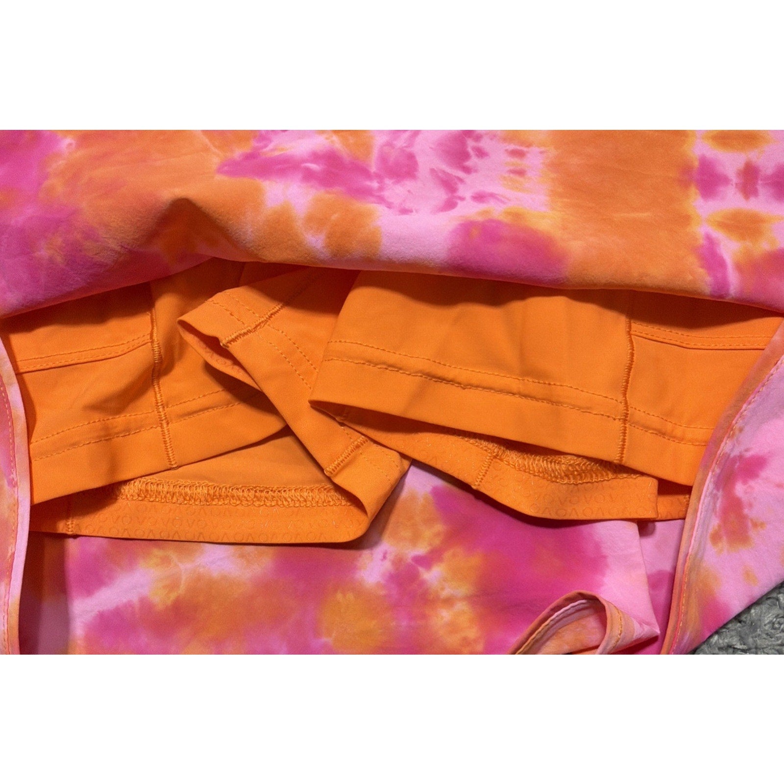 Outdoor Voices Tie Dye Exercise Dress XS Tie The Built-in Shorts