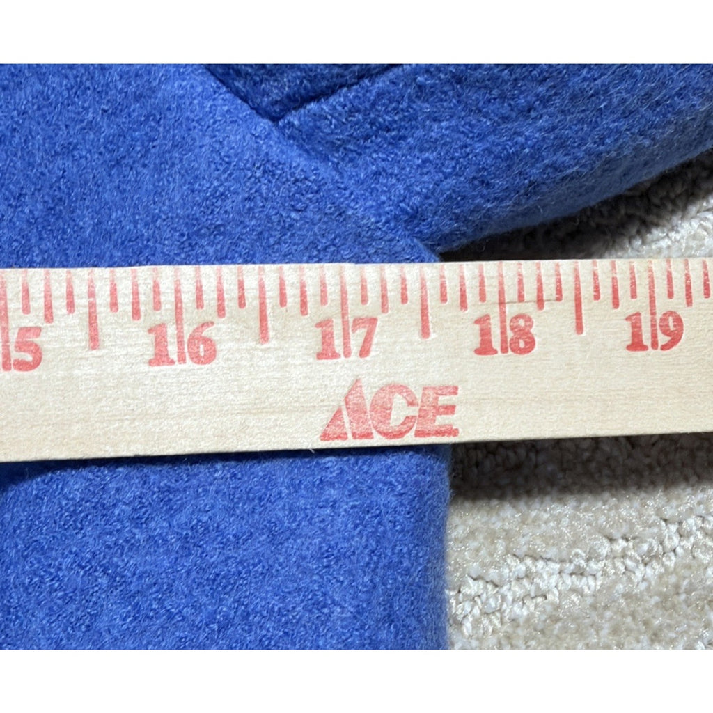 NWOT Talbots Womens Rich BOILED WOOL JACKET Classic Coat Blue Quiet Luxury 8 Pet