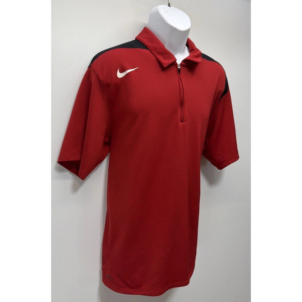Mens Nike Coaches Lightweight Short Sleeve Jacket Size Medium
