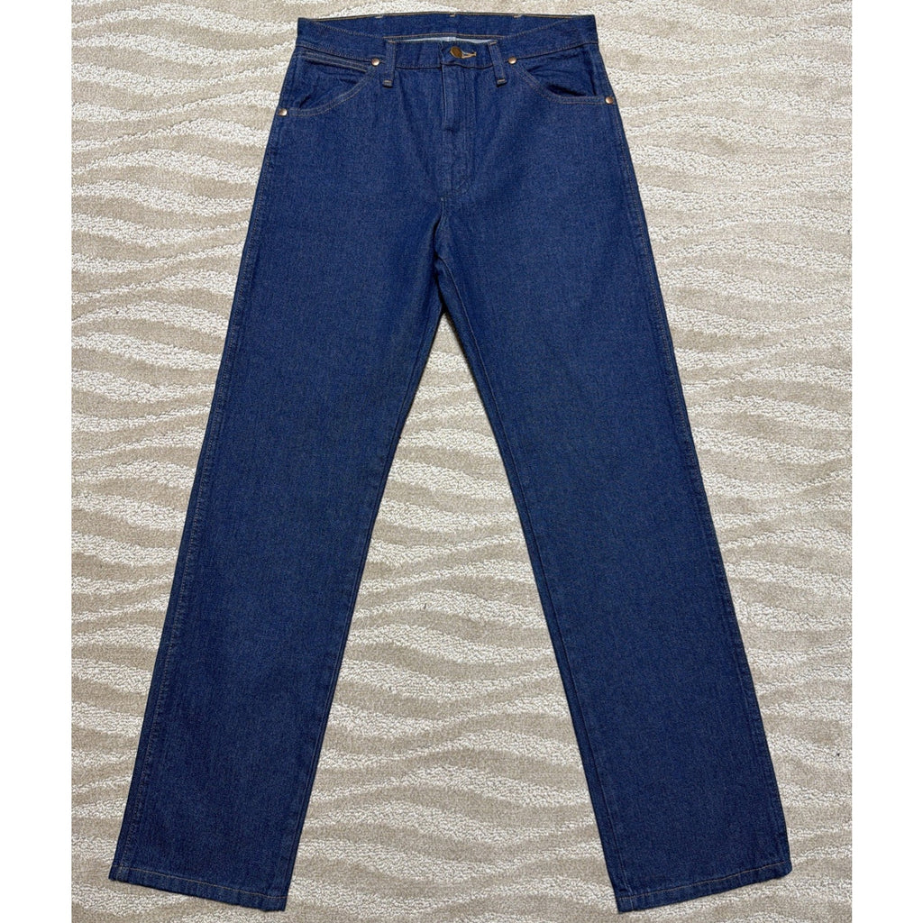 Wrangler 100% Cotton Denim Blue Jeans Cowboy Cut 13MWZ Mens Size 30x32 NWOT