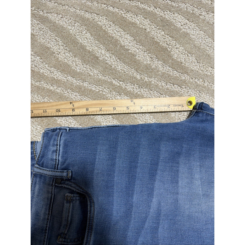 KUT From The Kloth High Rise "Reese" Fab Ab Ankle Straight Jeans Size 8