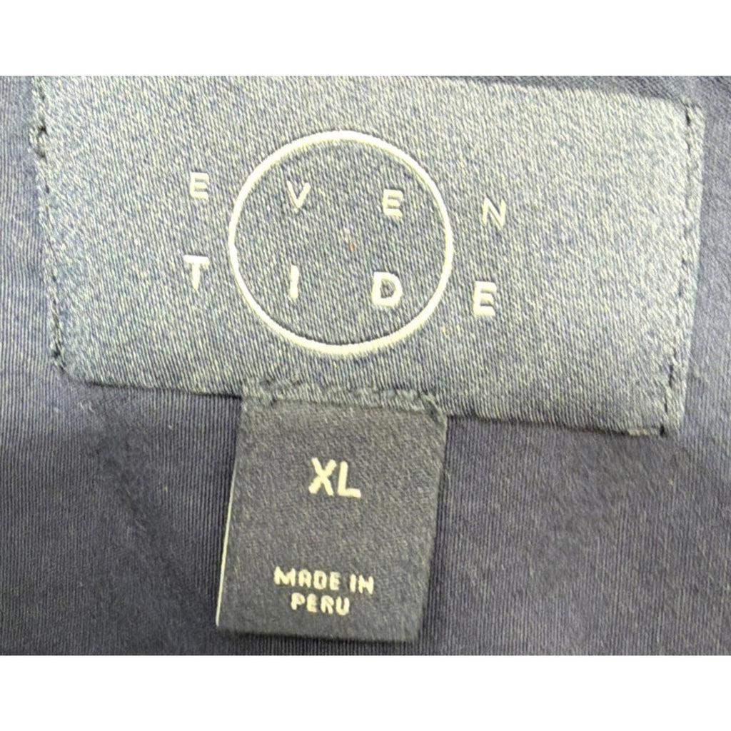 Even Tide Men’s Cotton Lightweight Hoodie Navy Blue XL
