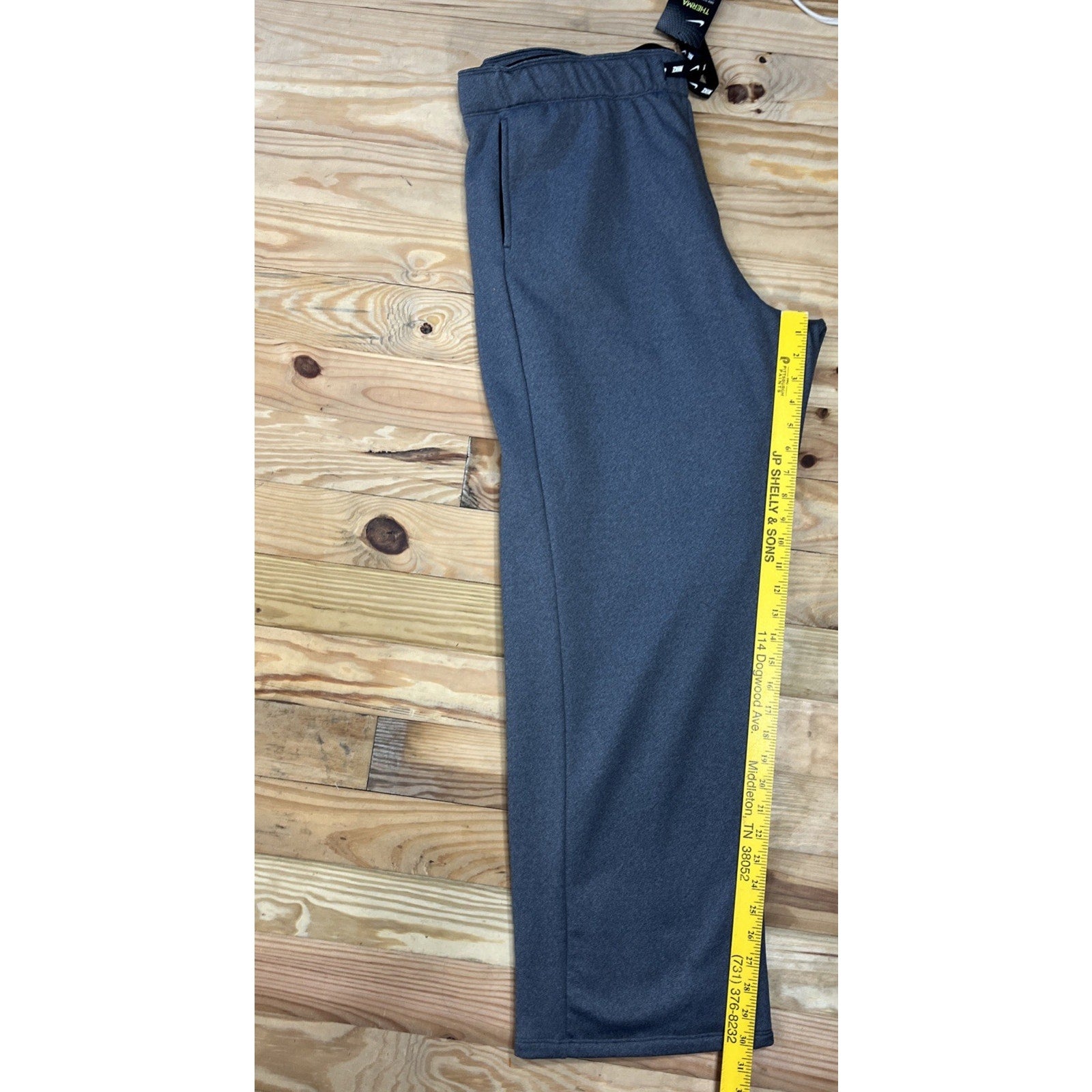 NWT WOMENS NIKE DRI-FIT FLEECE THERMA FLEECE SWEATPANTS SIZE XXL HEATHER GRAY