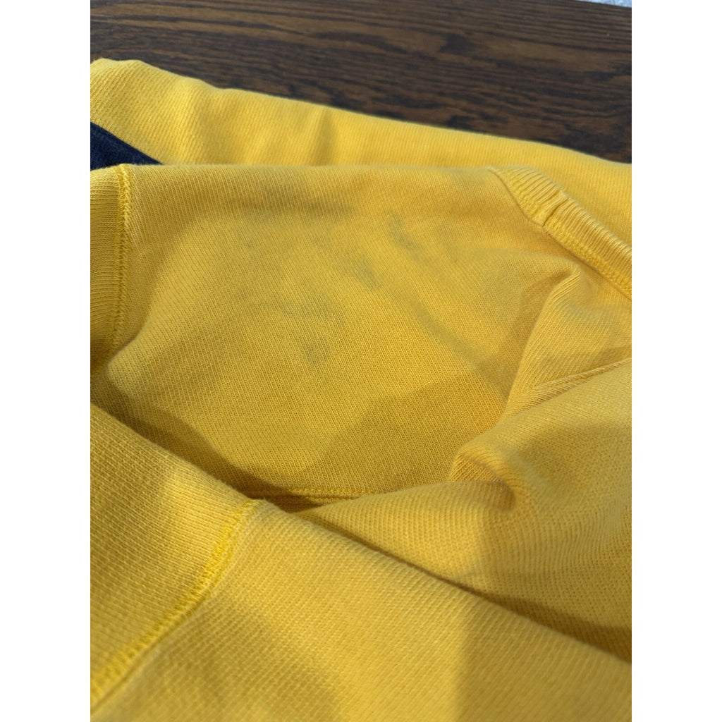 Polo Jeans Company RL-67 Embroidered Sweatshirt Adult Large Yellow Ralph Lauren