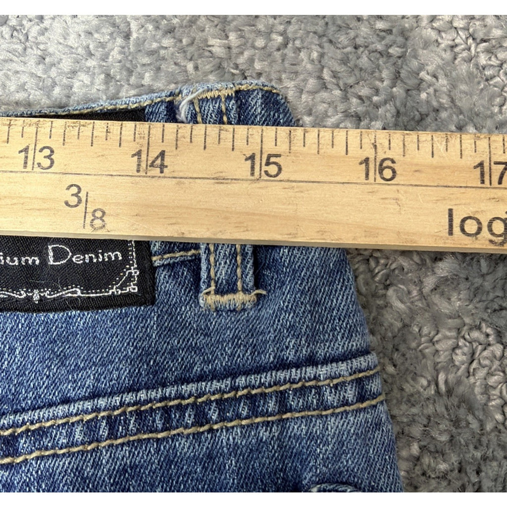 Denim Jeans Silverbird Premium Bootcut Med Wash Mid Rise size 4 30x32