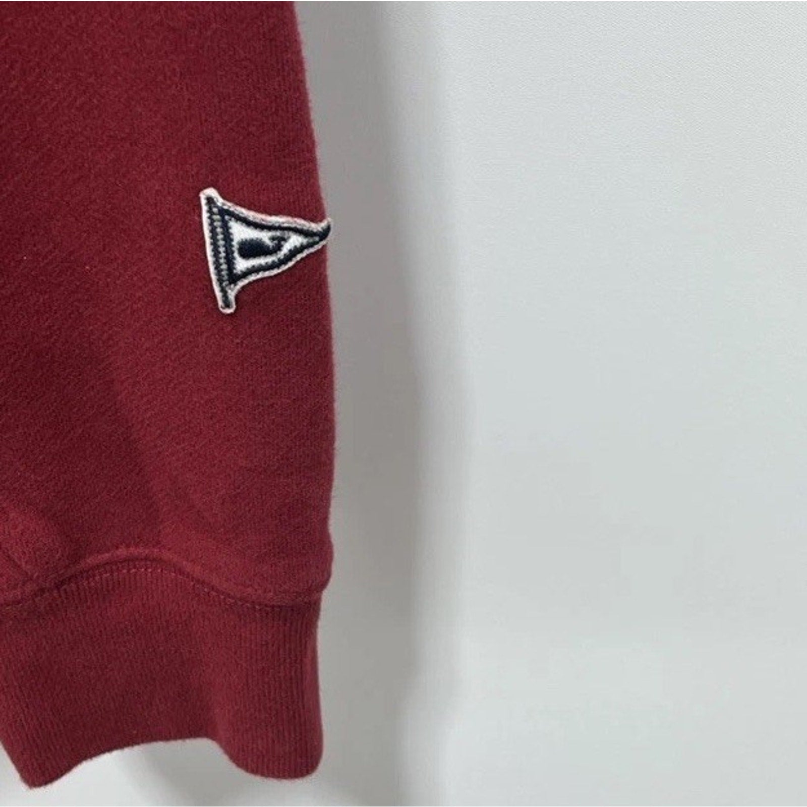 VINEYARD VINES Vintage Whale Clean Fleece Hoodie Men's Size 2XL Sangria