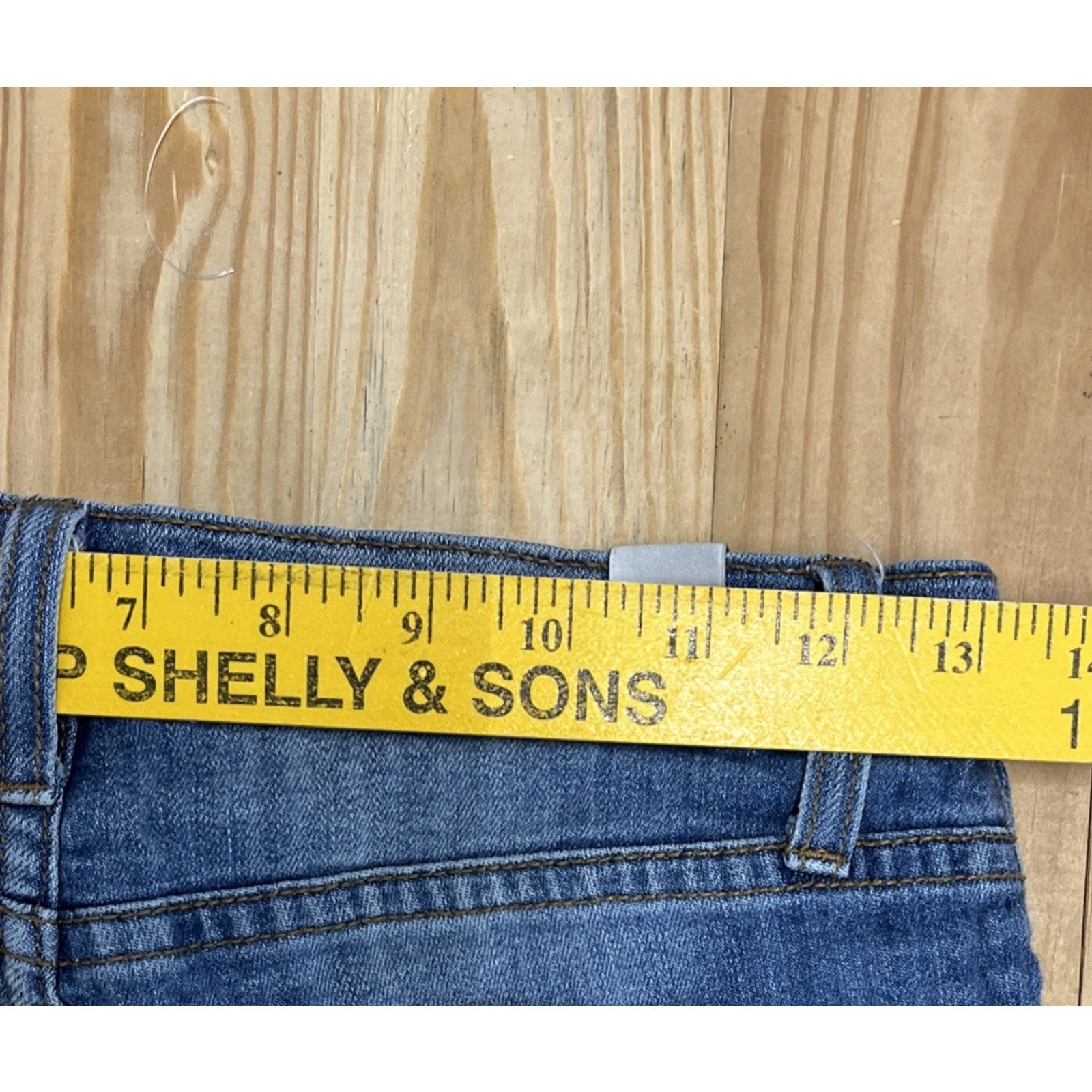 Kancan Los Angeles Women's Distressed Skinny Jeans size 25 Med wash Made In USA