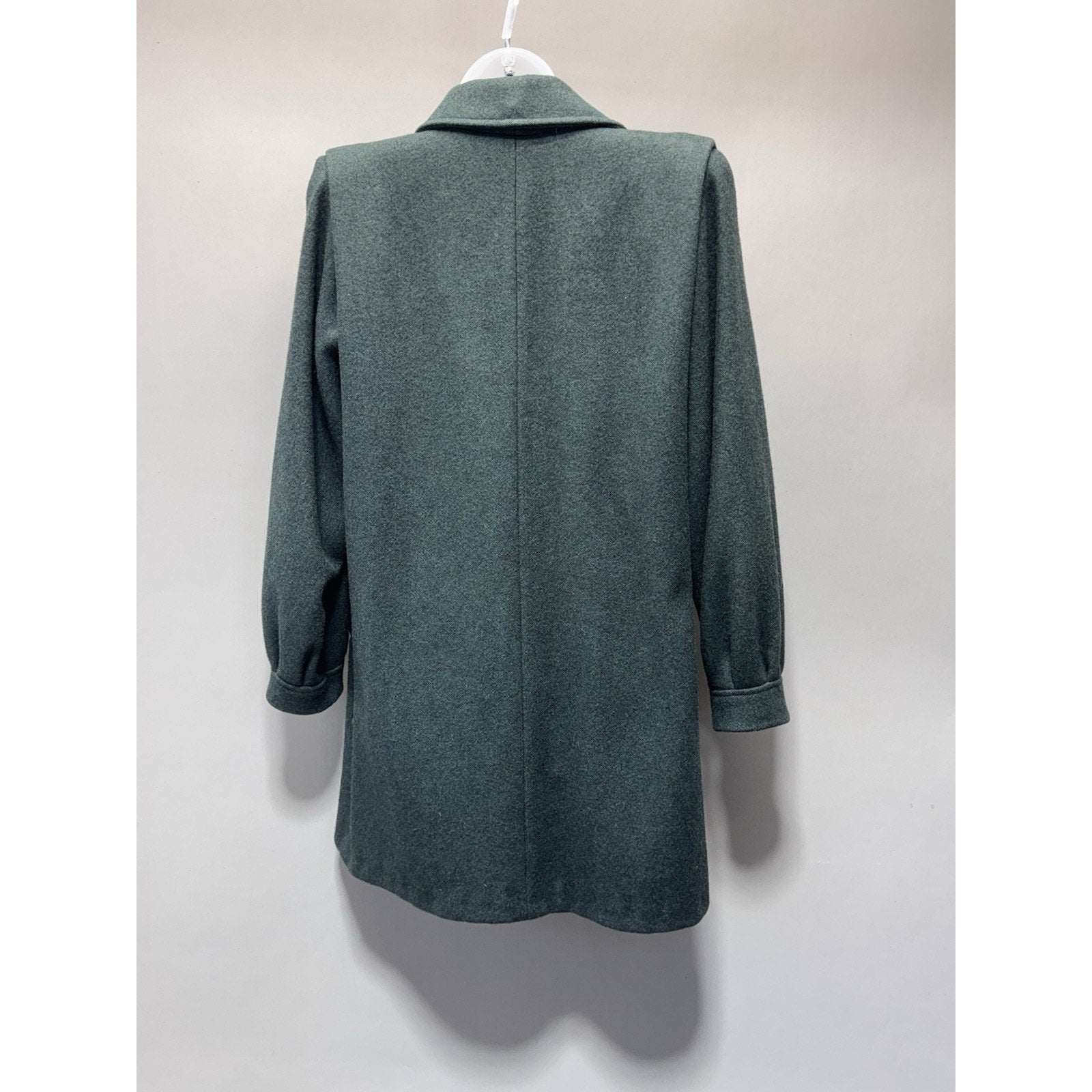 Vintage Donnybrook Wool Coat Green Oversized Blazer USA Gold Button