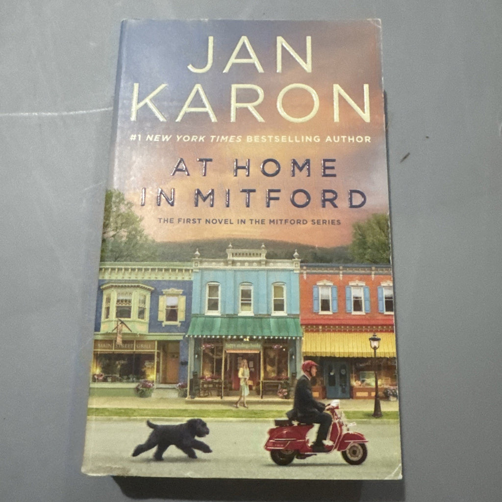 At Home in Mitford (A Mitford Novel) - mass market paperback Karon, Jan
