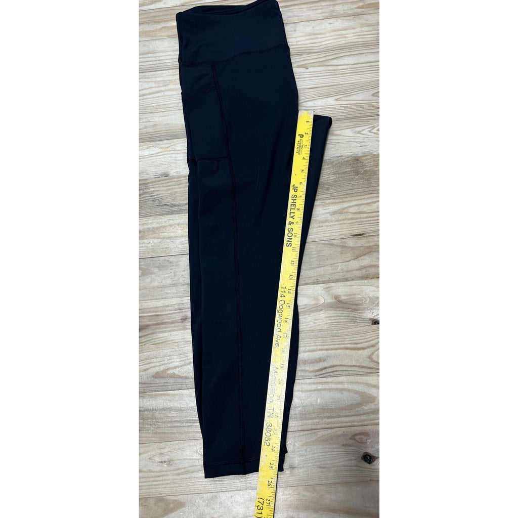 NWT 90 Degree by Reflex - Women’s High Waist Leggings, Black 25” Pocket XXL