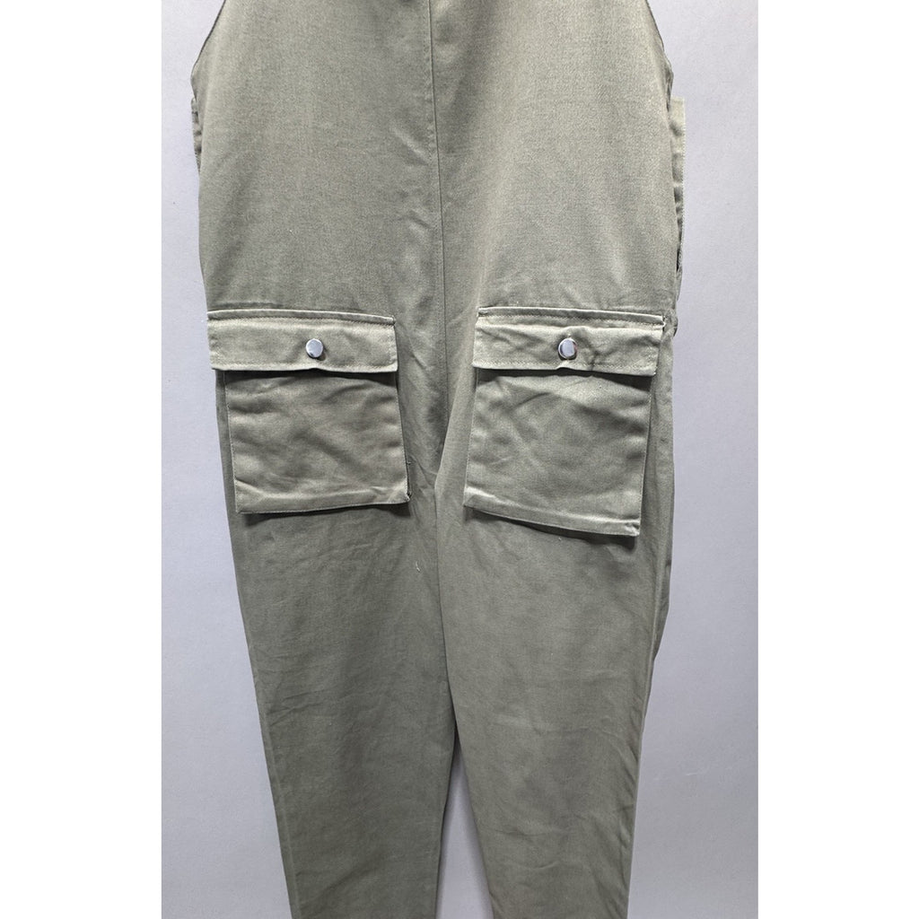 Men's Jumpsuit Pants Overall Cargo Casual Workwear XL Cotton Trousers Loose