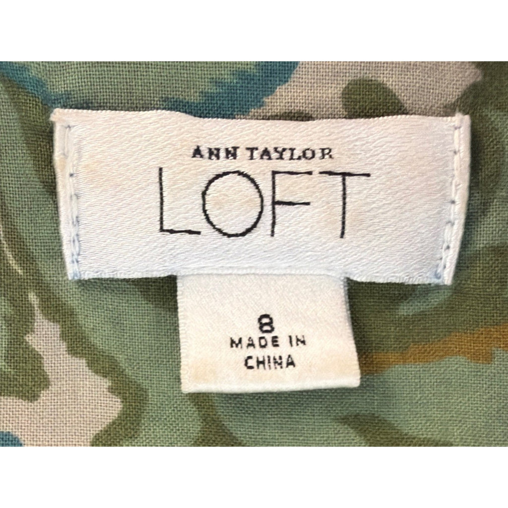 Ann Taylor Loft Women’s Jean Jacket Denim Size 8 Stretch