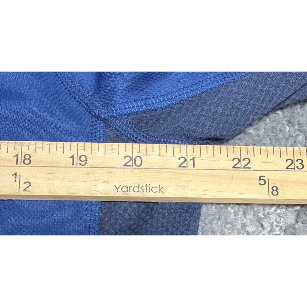 LL Bean Mens M Jacket Top Ridge Runner 1/4 Zip Pullover 2 Tone Slightly Fitted