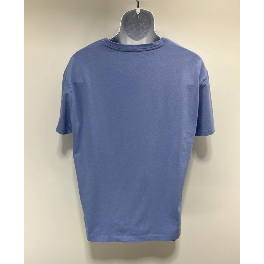 Polo Ralph Lauren Classic Fit T-Shirt Light Blue Color size Large Faded