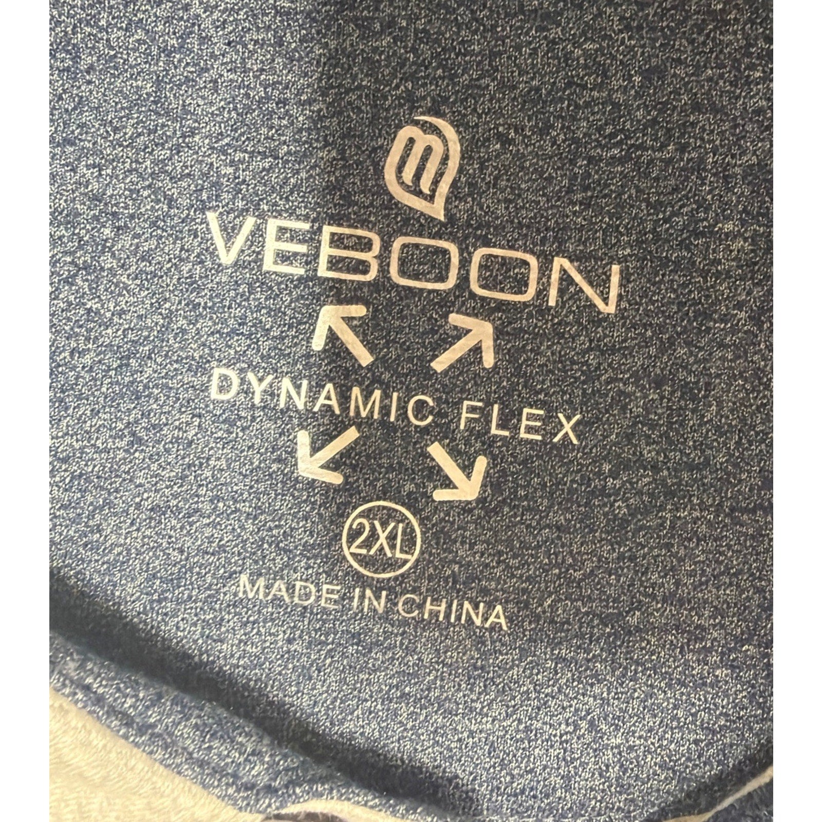 Veboon Men's Pullover Long Sleeve Knit Shirt Dynamic Flex Lux Polo Size 2XL New