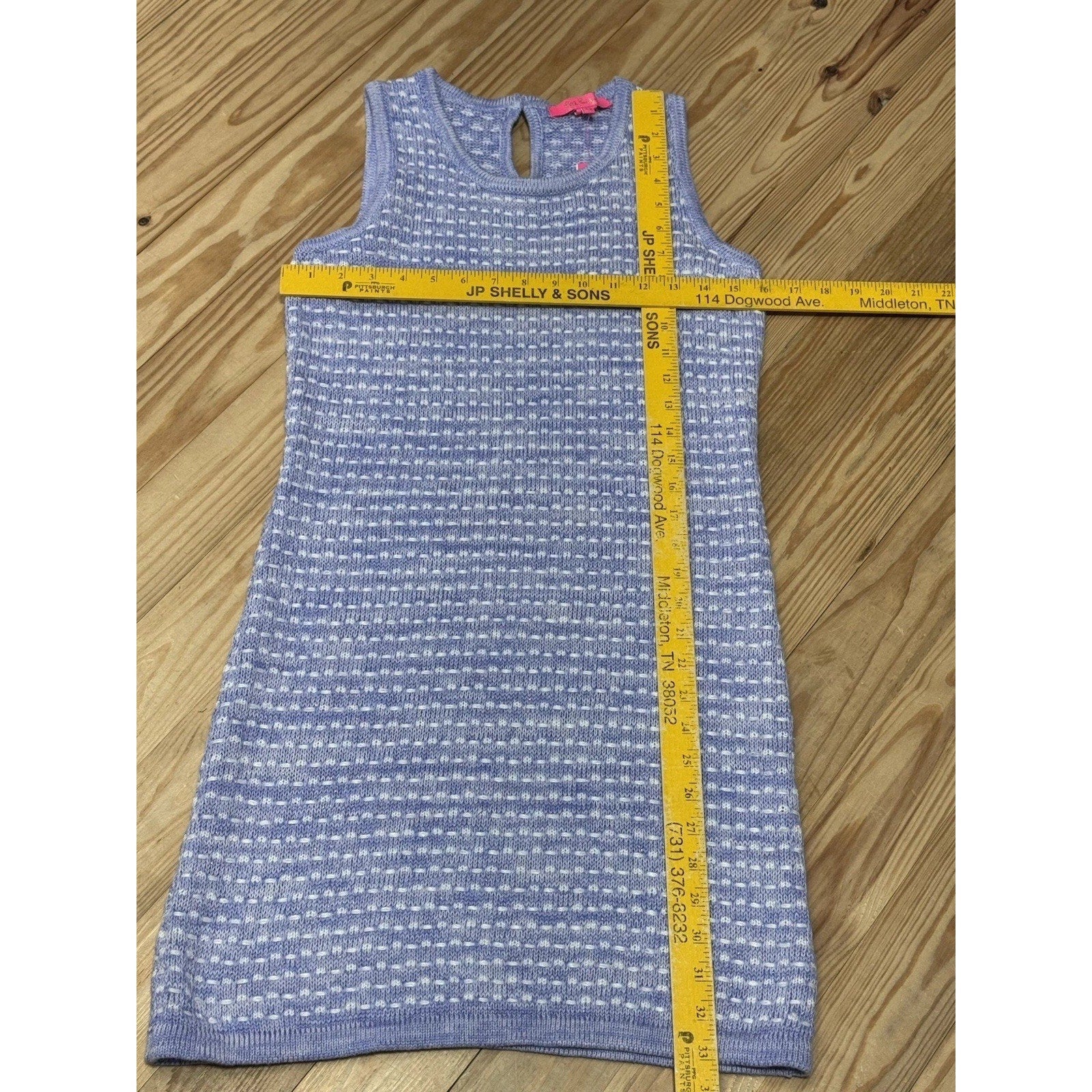 Lilly Pulitzer Carlow Sweater Dress Lark Lilac Metallic #014564 Women’s XS NWT