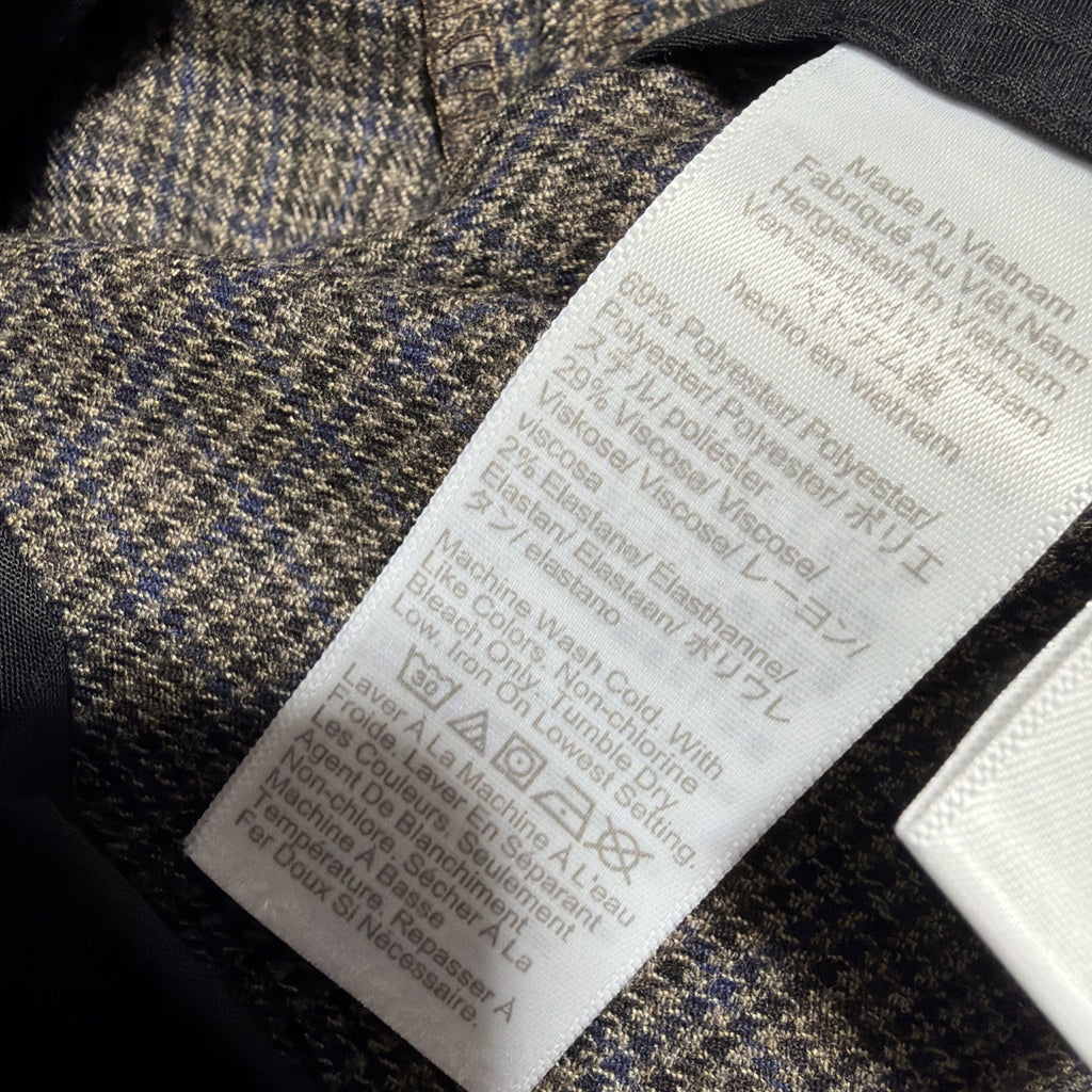 J. Crew Pants Thompson Tapered Leg Houndstooth Flat Front Men's 32x30