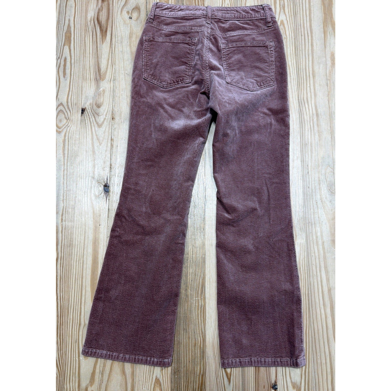 Pilcro Anthropologie Pants Womens 25 Pink Slim Boyfriend Crop Corduroy Cotton