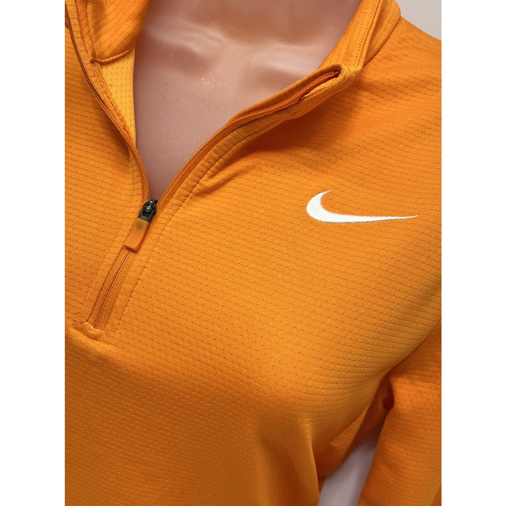Nike DRY LONG SLEEVE 1/2 Zip Jacket DRI-FIT Training Top gym Running~Womens sz M