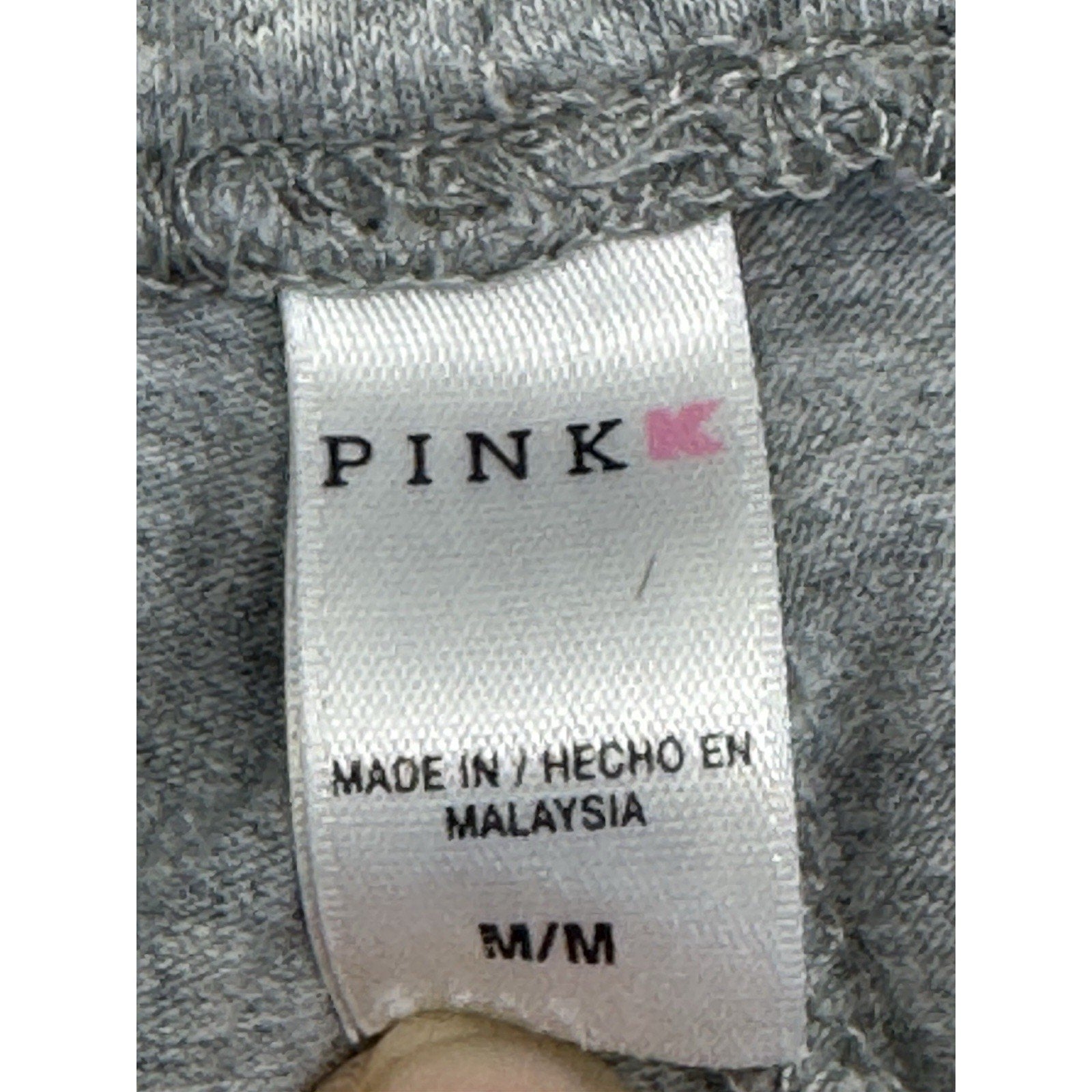 PINK Victoria's Secret Leggings Solid Gray Women’s Size M