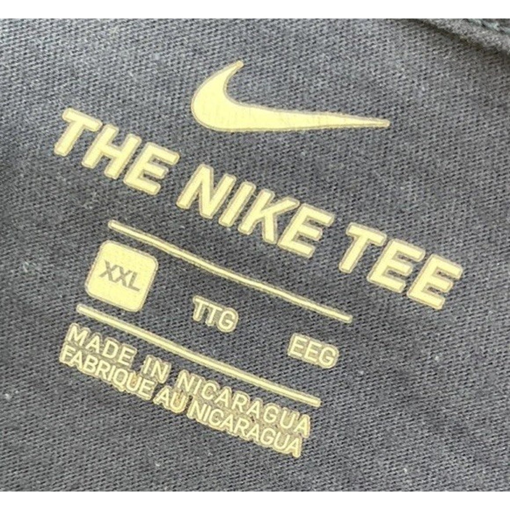 Nike Air Shirt Adult 2XL Big Bright Colorful Logo Mens XXL Blue Tee