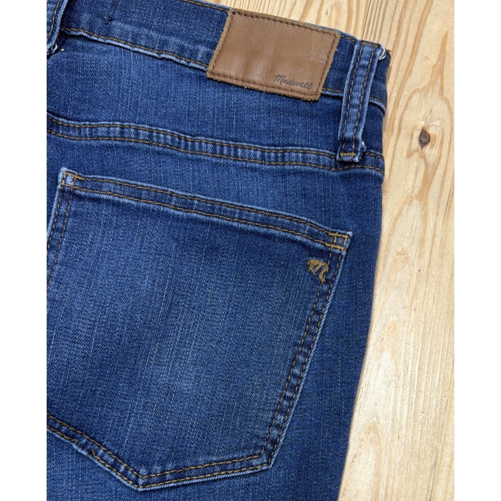 Madewell Women's 9" High Rise Skinny Jeans Blue Size 28 Denim Casual