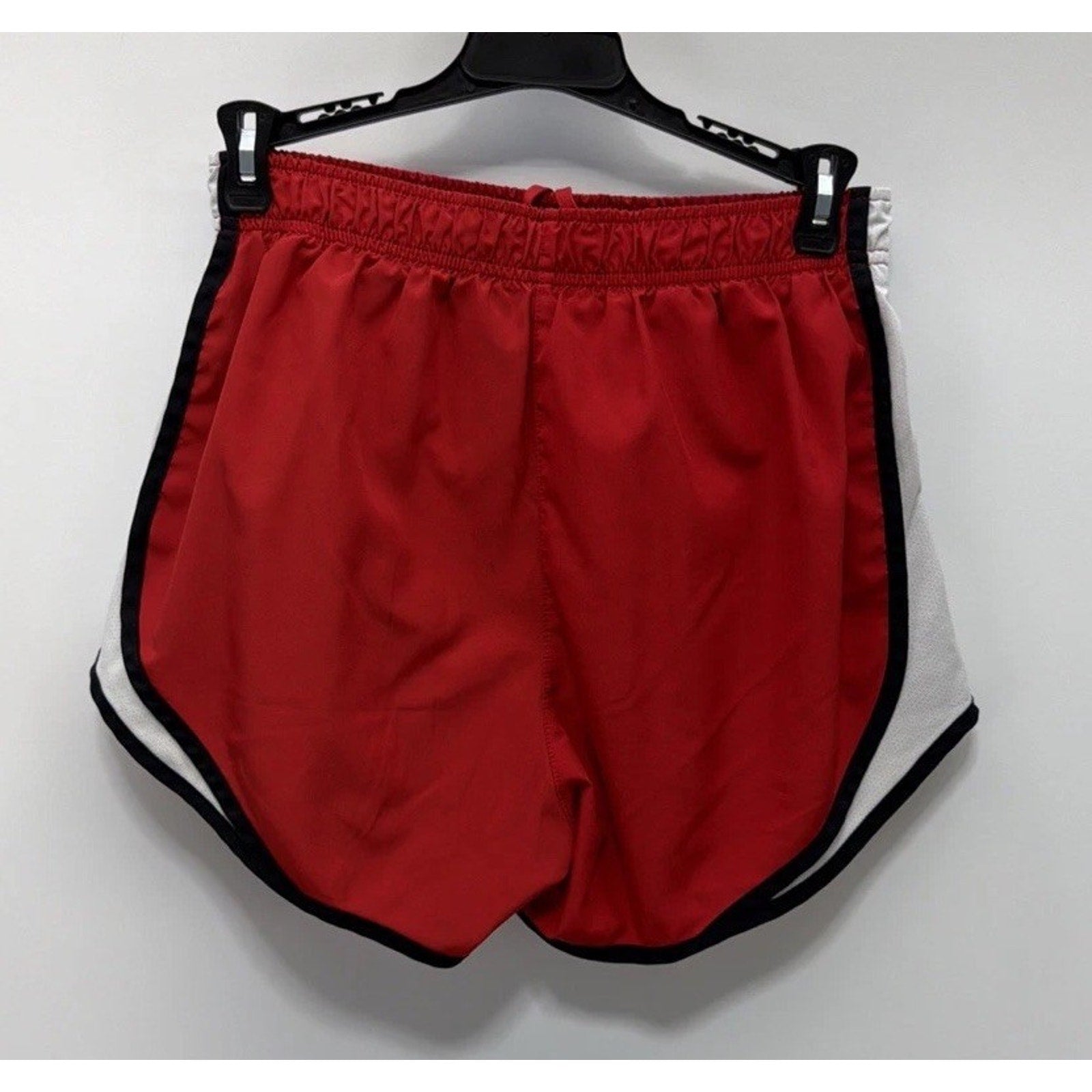 NIKE Women’s Tempo Running Shorts Red/White/Black S Athletic Casual DriFit