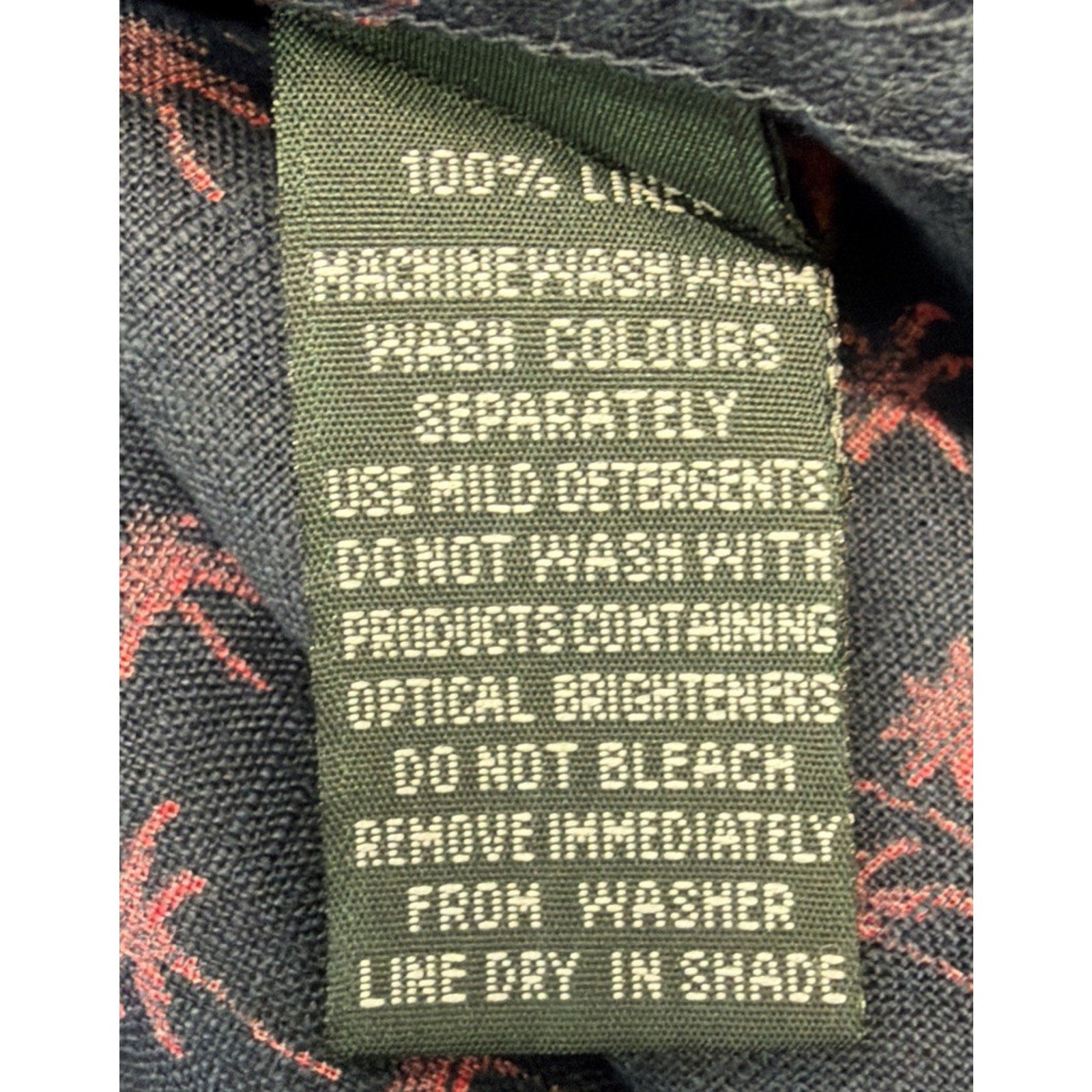 RODD AND Gunn Broadbay Sports Fit Short Sleeve Button Up Linen Shirt Size L