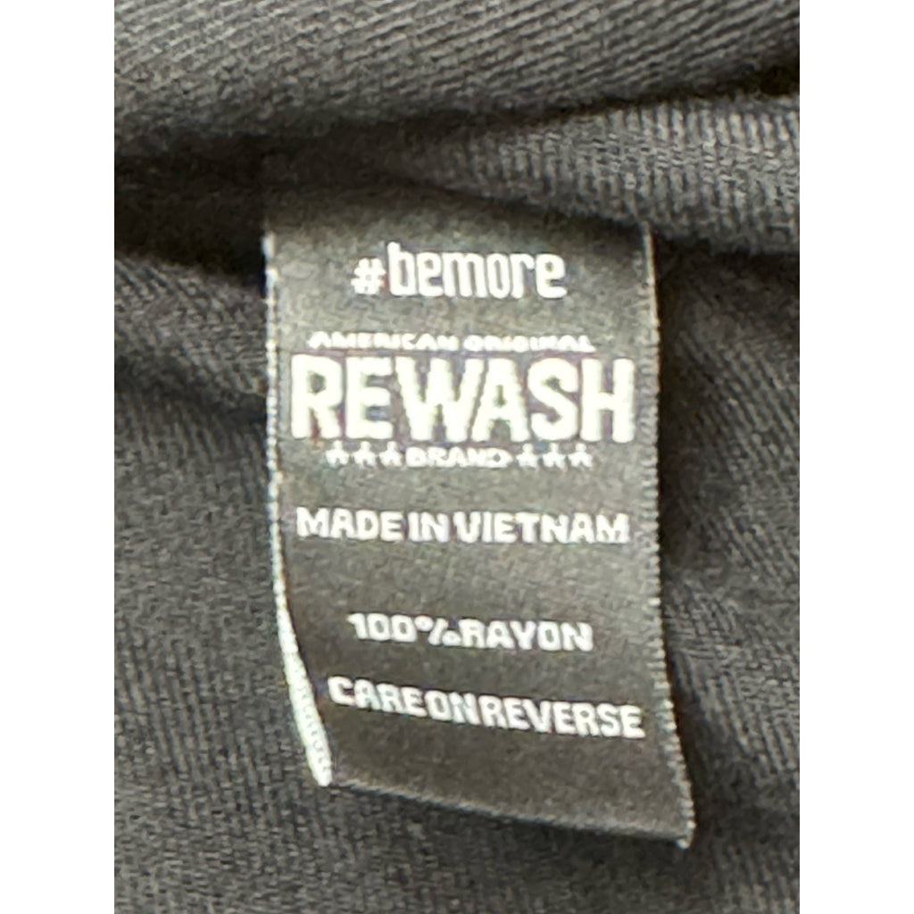 Rewash Womens Molded Cup Dress Black Sz S Adjustable Straps Smocked Back