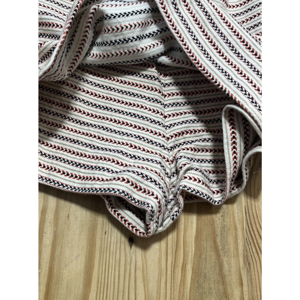 Zara Trafaluc Collection Romper Women Small Striped Cutout Mini