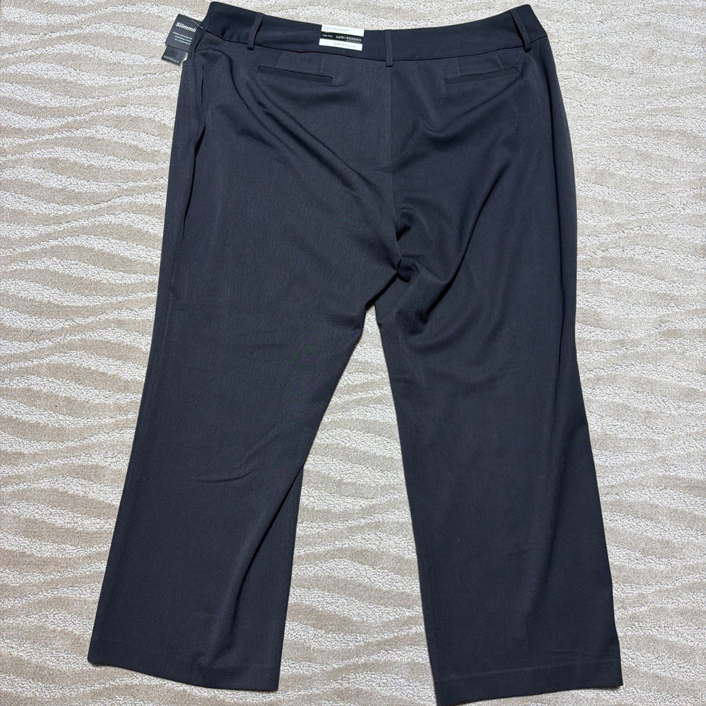Rafaella The Curvy Boot High Rise Pants Plus Size 24W Career Office NWT