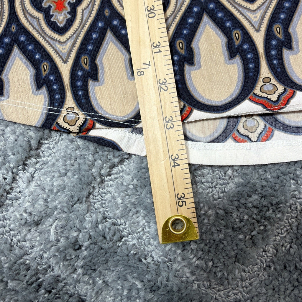 Women’s HONEYME CURVY Blouse Size XXL lightweight Paisley Tunic Top Boho Hippie