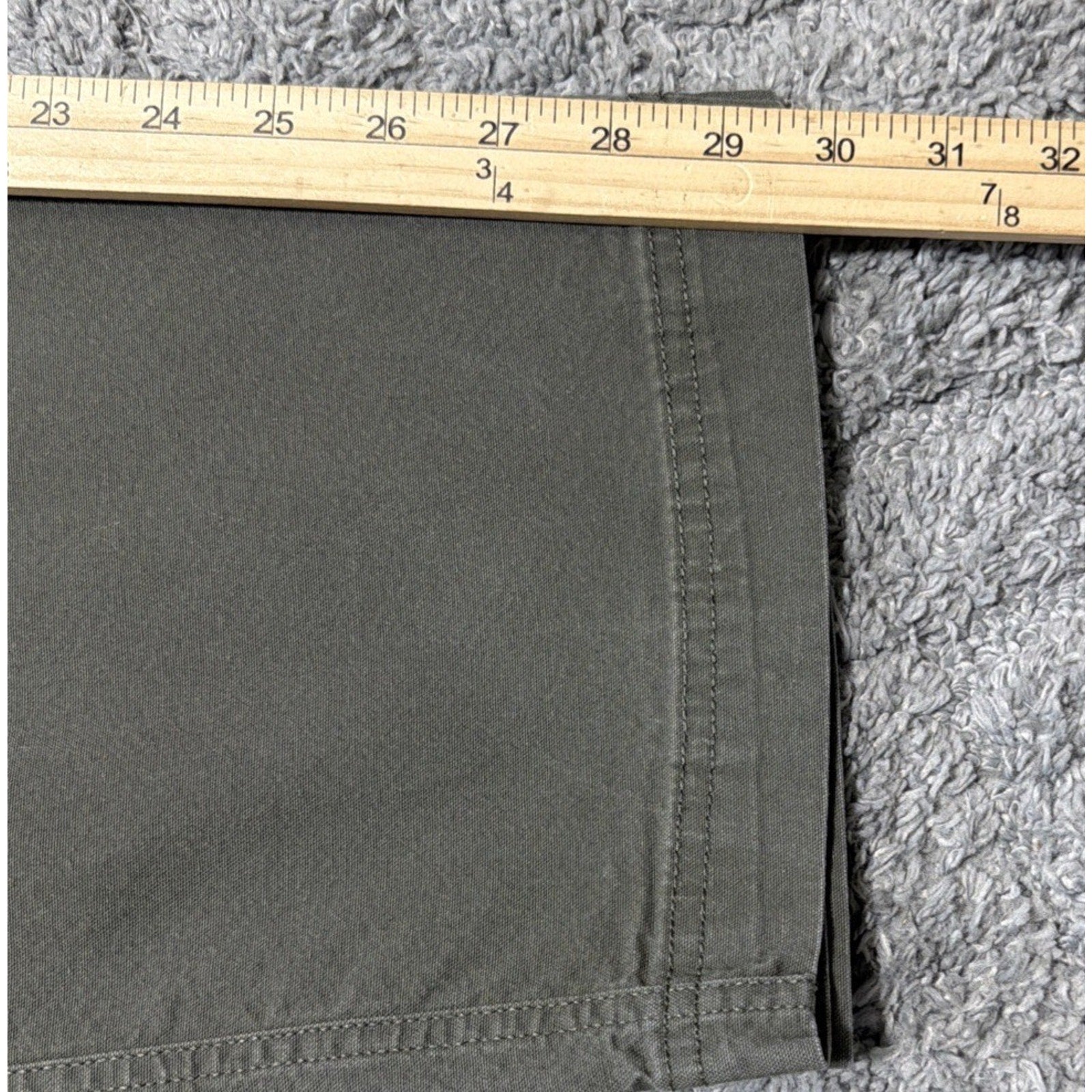 Columbia Regular Fit Men's Size 36x30 Side Zip Pocket Army Green Jeans Pants