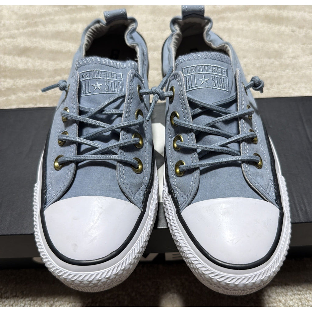 Women's 7 Converse Chuck Taylor AS Shoreline Slip, 558592F Blue Skate/Ash W/ Box