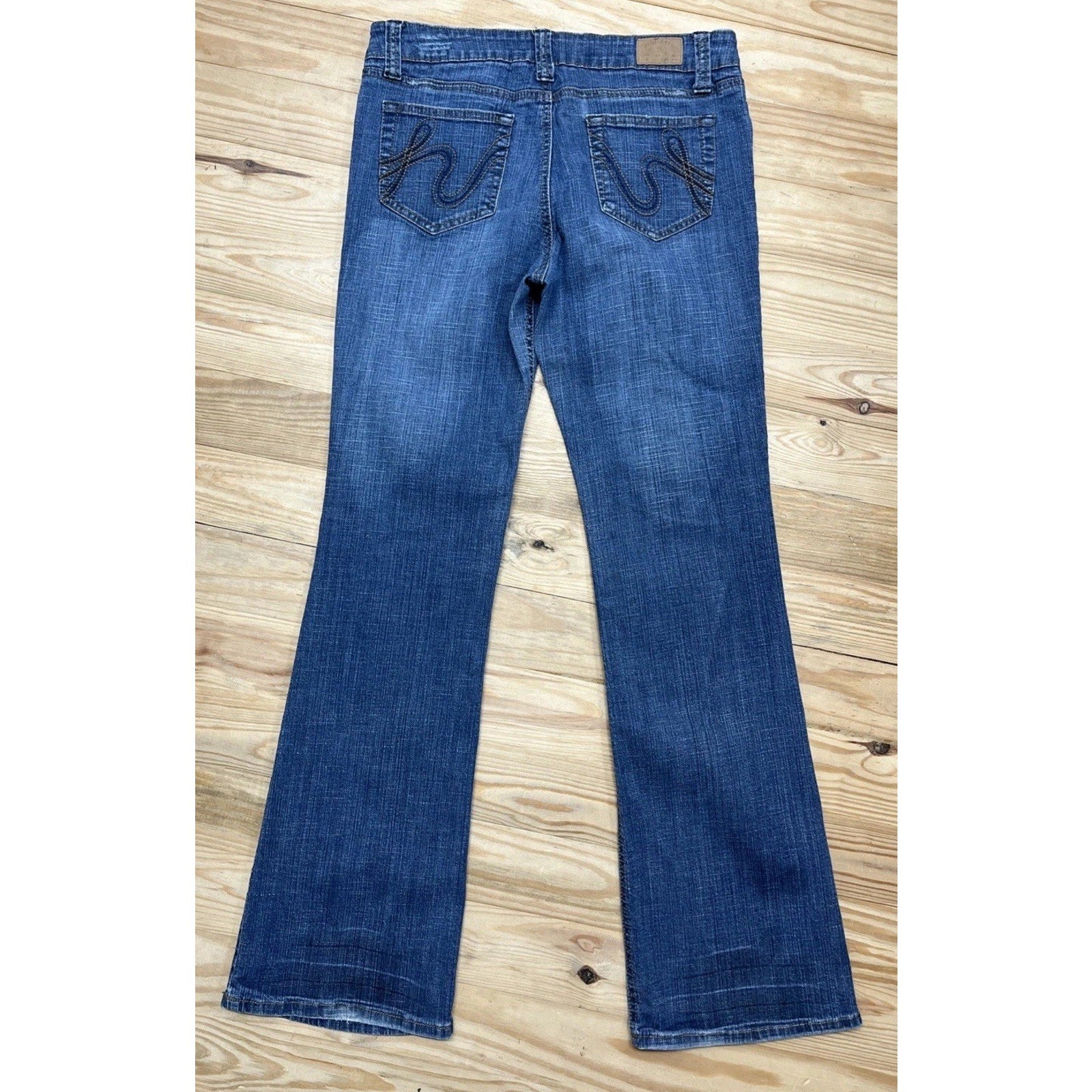 Y2K Hydraulic Jeans Bootcut Flare 11/12 Women's Denim Jeans Medium Wash