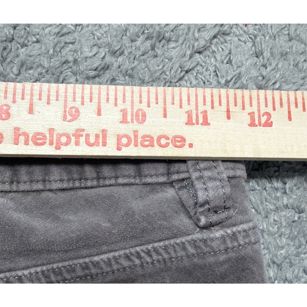 Mica Los Angeles Denim Size 24 Velvet Taupe High Rise Flare Leg Pant