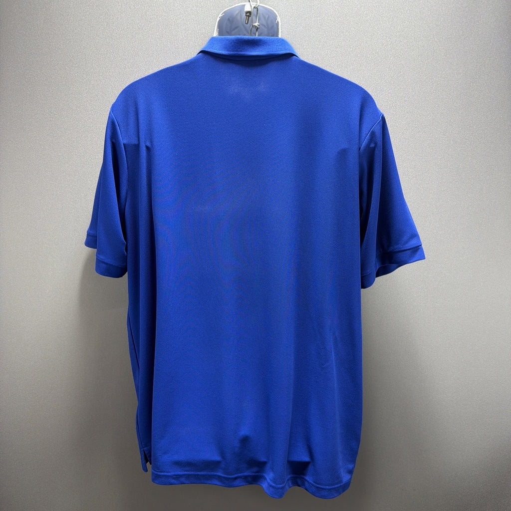 Memphis State Tigers Antigua Royal Logo Polo Golf Sz XL