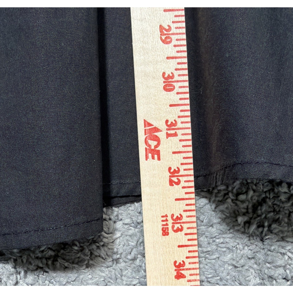 In The Style X Pierre Sian Utility Dress In Black Button Up Size 12