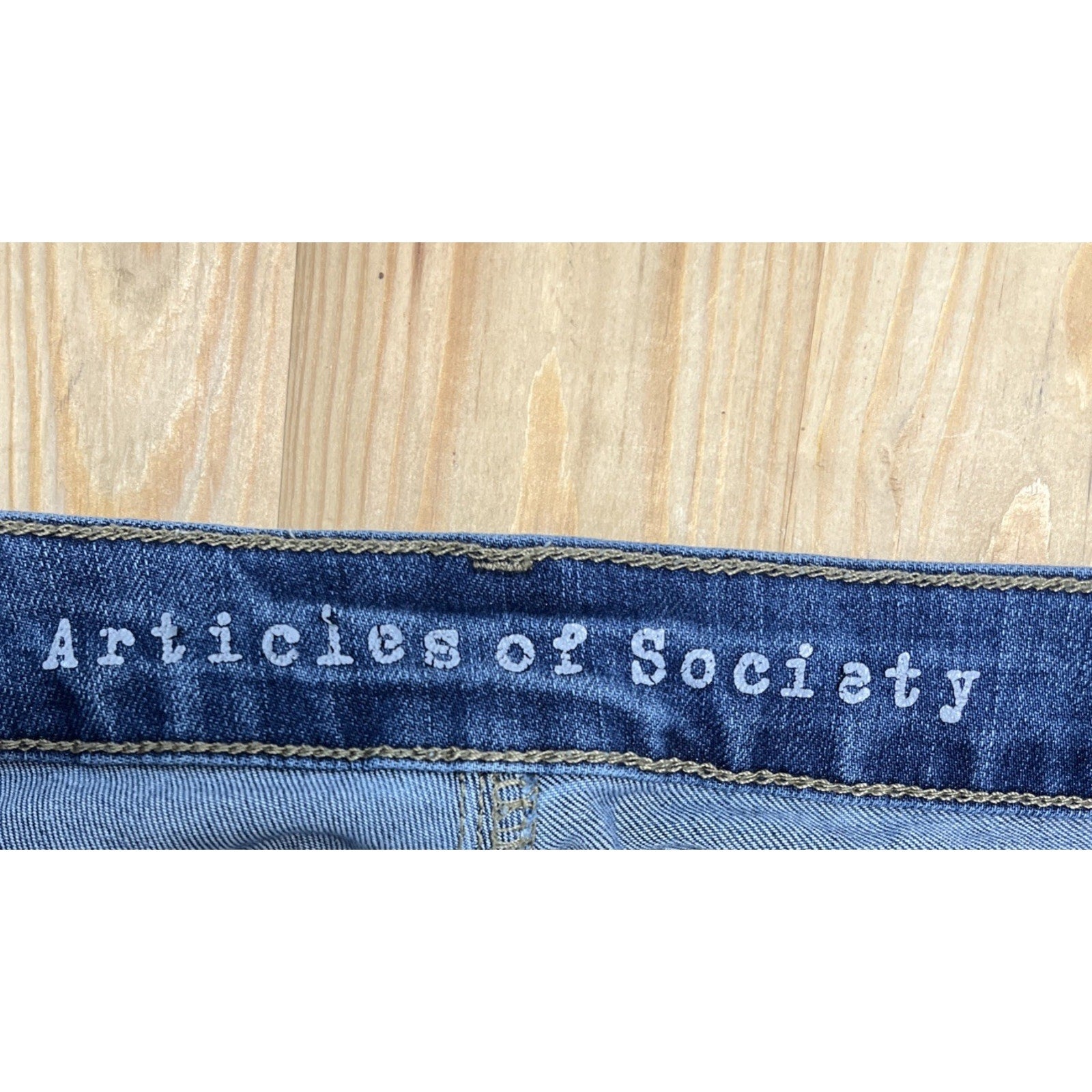 Articles of Society Women's Capitan Wash Medium Classic Skinny Leg Jeans Sz 29
