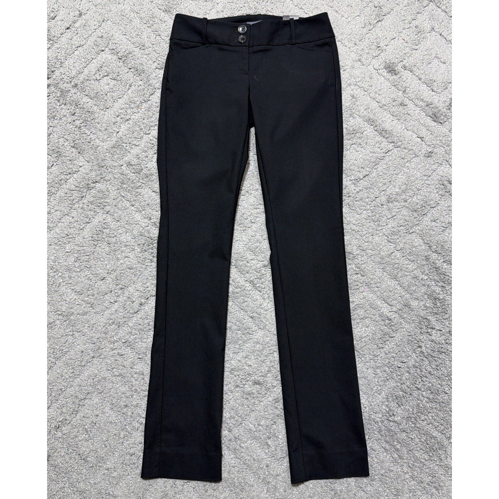 The Limited Pants Womens 2P Black Exact Stretch Simply Straight Dress Pants New