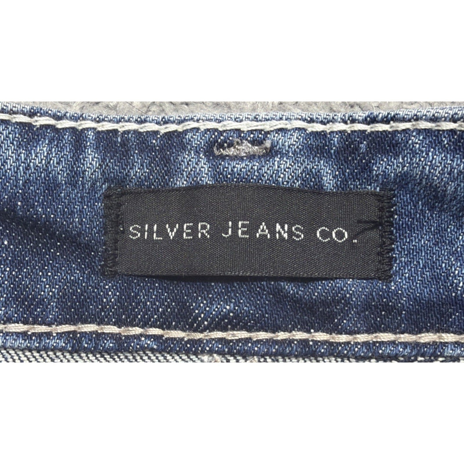 Silver Boyfriend Jeans Women's 26x29 stretch blue Denim mid rise