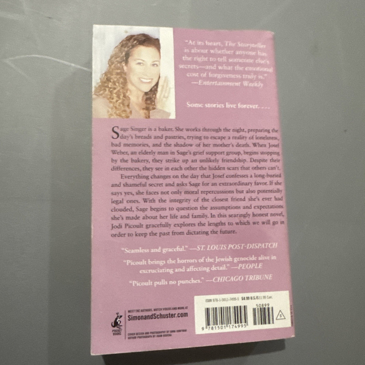 The Storyteller - Mass Market Paperback By Picoult, Jodi - Very Good