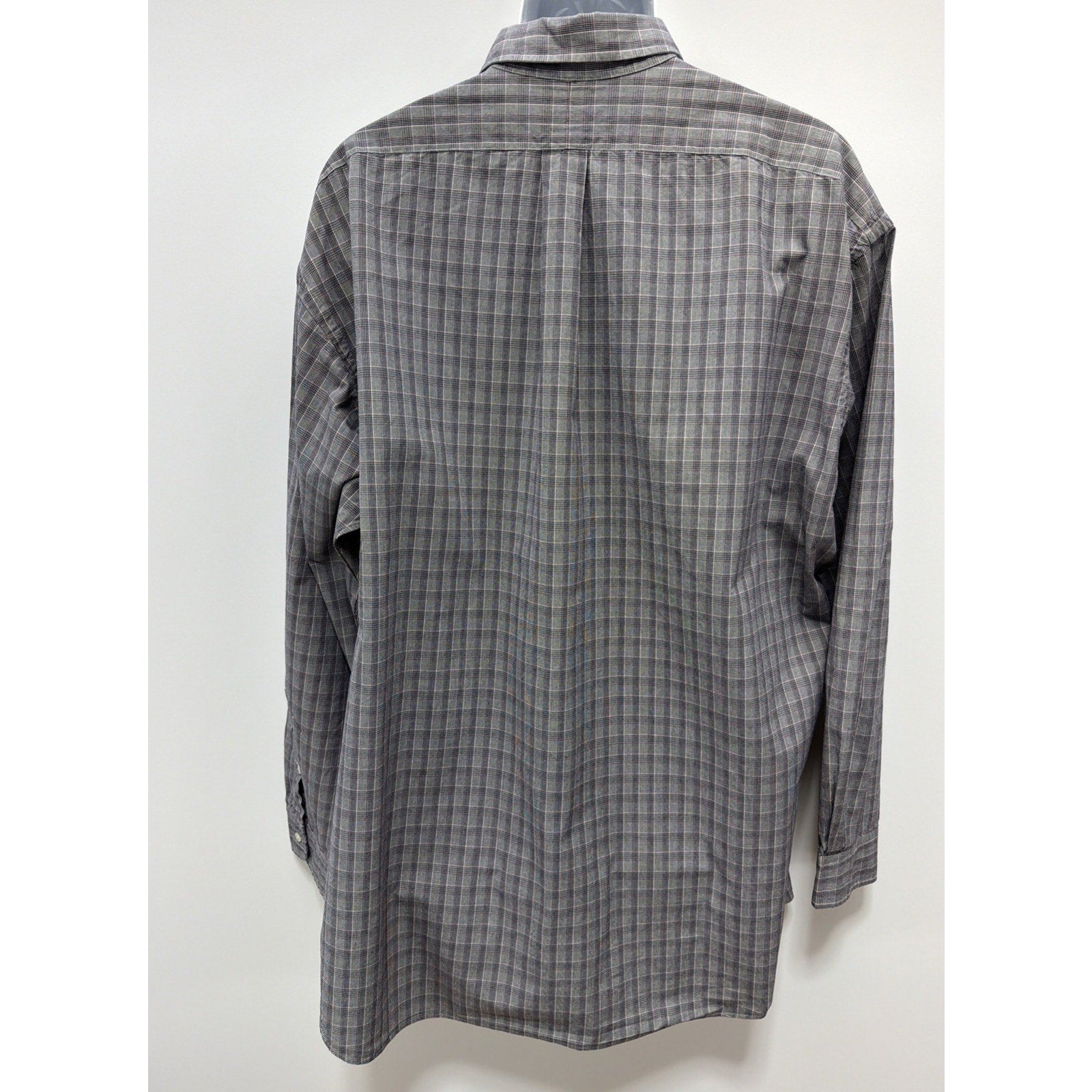 Ralph Lauren Blake Mens XXL Shirt small plaid print Button Down Long Sleeve EUC