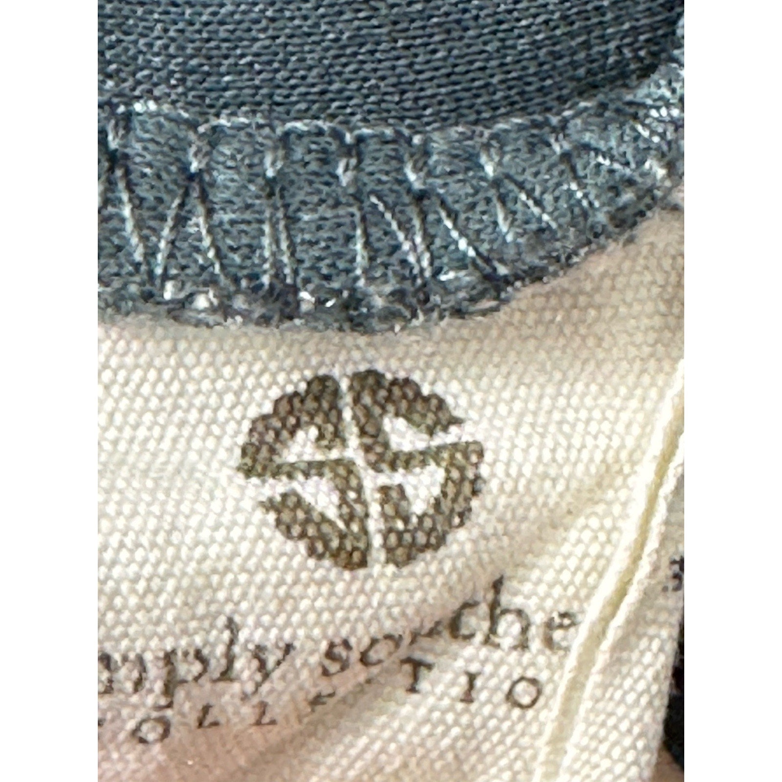 SIMPLY SOUTHERN Gray Blue Fleece Quilted look Fur 1/4 Zip Pullover Small