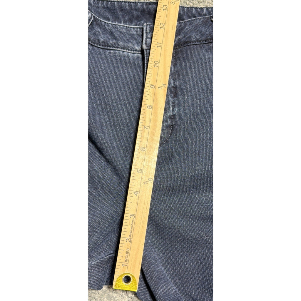 Quacker Factory Dream Jeannes Straight Leg Jeans Embellished Pocket 8 30x31