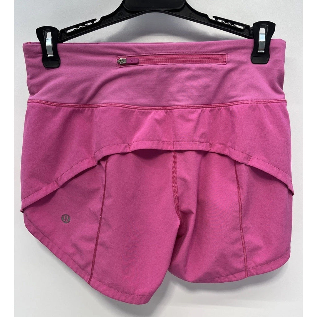Lululemon Speed Up MR Short 4”L *Lined Size 2 Sonic Pink