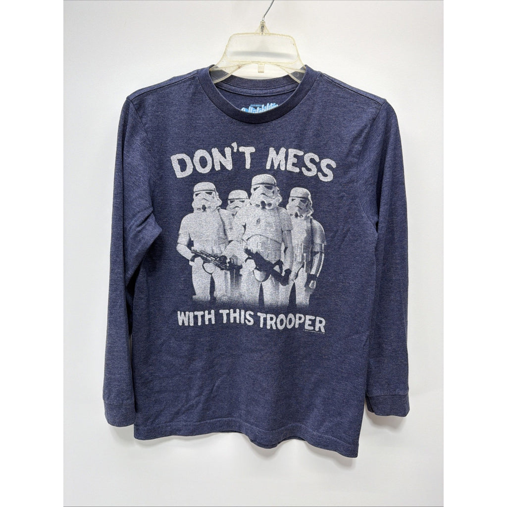 Old Navy Collectabilitees Star Wars Stormtrooper Long-Sleeve Shirt Boy's L 2013
