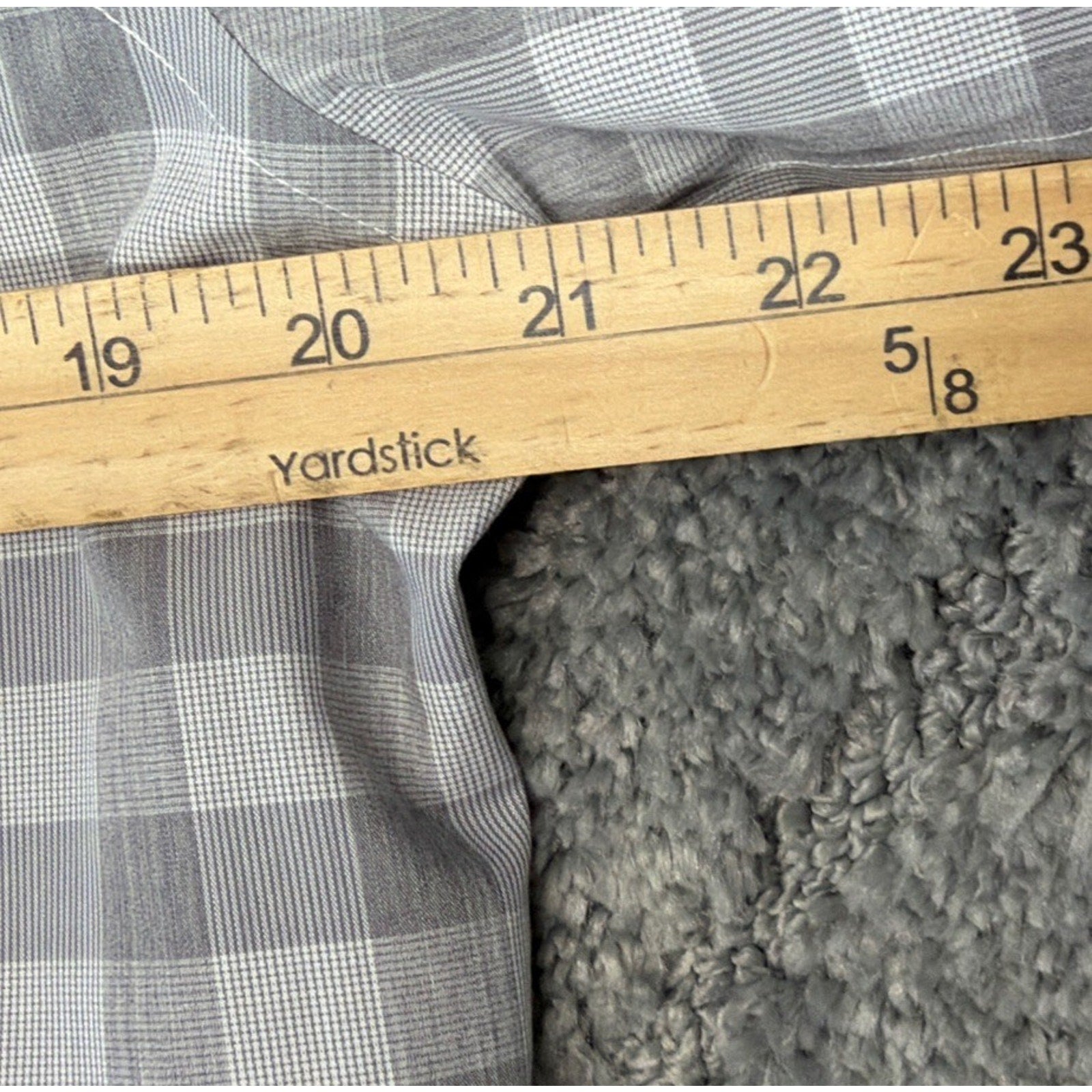 Banana Republic non-iron tailored slim fit gray button up L Preppy Career Church