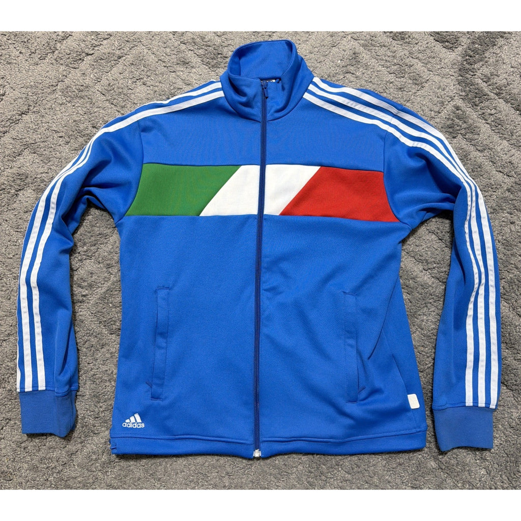 Adidas Italia World Cup 2006 Germany FIFA Soccer Football Jacket Sz S Excellent